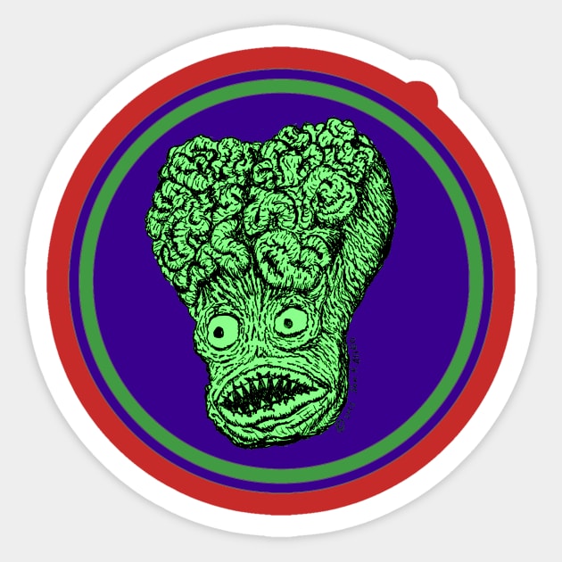 Mr. Squish Sticker by Pop Wasteland